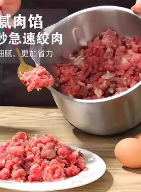 5升电动绞肉机家用多功能料理机搅拌机蒜蓉泥搅馅绞馅机辣椒商用
