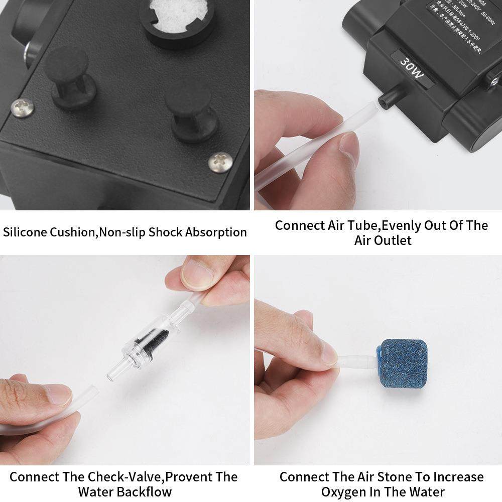 电磁式空气泵增氧泵鱼缸增氧池 配套水族养殖爆氧大功率气泵气霸,淘宝优惠券,粉丝福利购,淘宝优惠卷