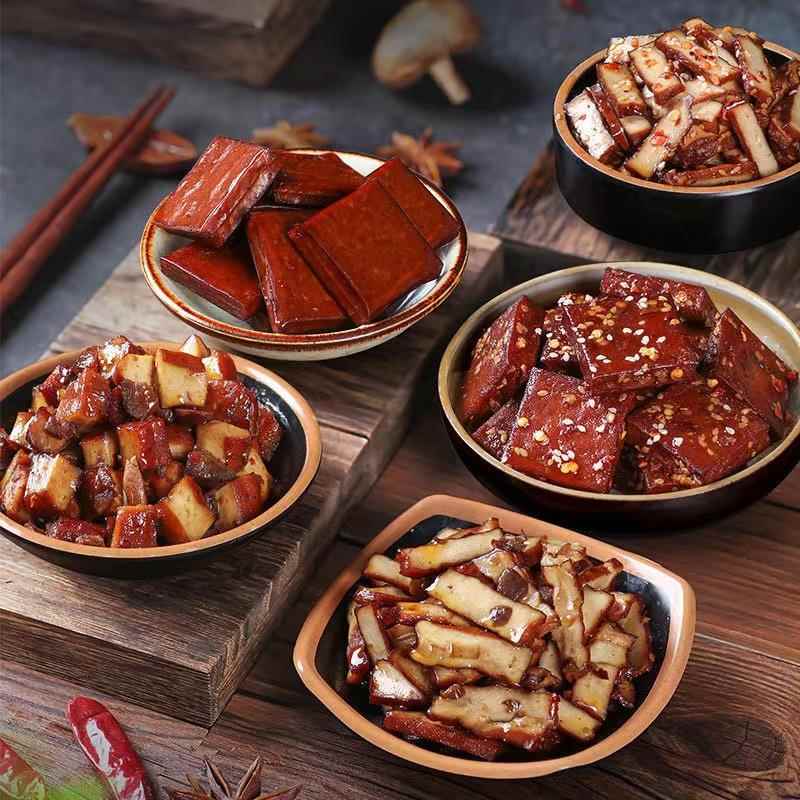 原本记忆豆干香辣豆干老卤酱干湖南特产新鲜豆腐干办公室零食小吃