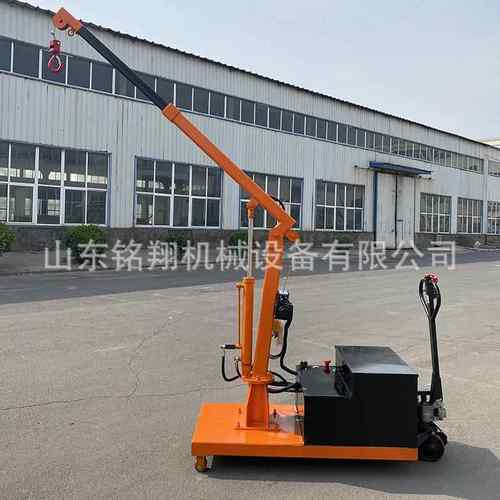 工厂用模具工件用0.5吨1T2电动行走旋转起重吊机移动式平衡吊车 - 图0