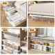 Under-bed storage box flat household finishing box with wheeled drawer clothes storage box placed under bed turnover box storage box