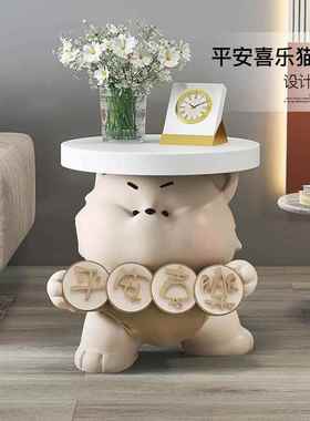 创意猫落地摆件家居饰品客厅电视柜沙发旁茶几床头柜乔迁开业礼物