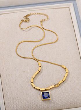 Trend Stainless Steel Multilayer Necklace Thicken Heart