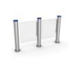 Face recognition vertical swing gate factory attendance gate office building visitor scanning gate intelligent access control system door