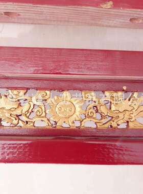 中号 木制工艺品 法坛 令牌 令旗幡 法器架 法架