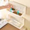 New chopstick cage bowl rack storage box kitchen household dust-proof with cover drain chopstick cage rack spoon storage