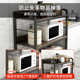 Kitchen storage rack floor-standing multi-layer simple shelf storage rack household cabinet multi-function microwave oven storage rack