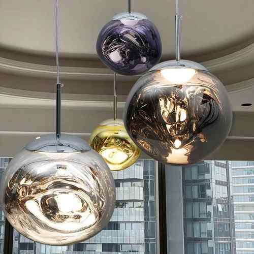 床头灯卧室装饰灯具酒吧创意个性吧台设计感熔岩灯餐厅楼梯吊灯 - 图2