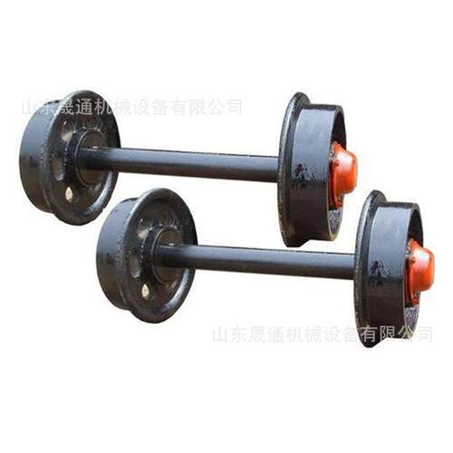 矿车轮对300mm铸钢矿车导向轮工矿防水耐磨翻斗式矿车轮子厂家 - 图3