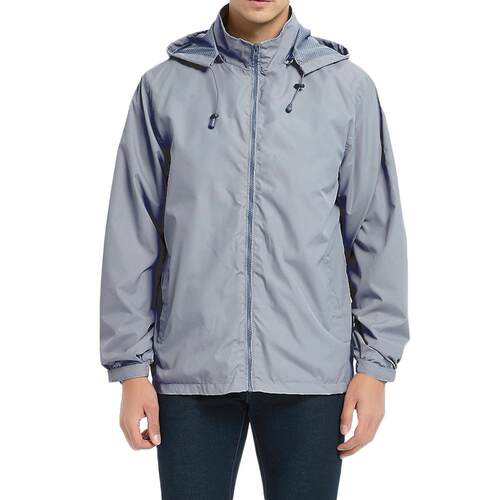 Outdoor hooded jacket for men, waterproof windbreaker for - 图1