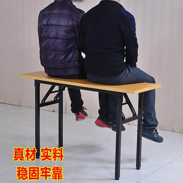 Training office conference table folding long fast food table computer bar learning wall desk simple stall table