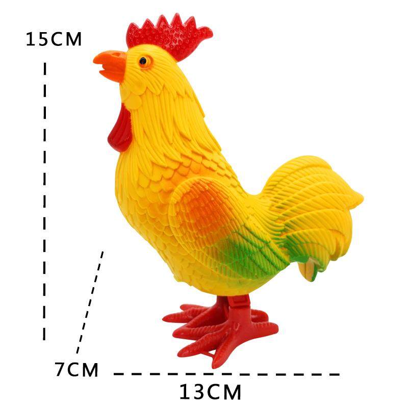 网红发条玩具上弦蹦跳大公鸡仿真动物男女孩开发智力学爬1到3岁,淘宝优惠券,粉丝福利购,淘宝优惠卷