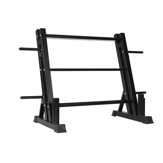 Multifunctional three-layer dumbbell rack kettlebell rack household storage rack commercial barbell bar storage rack storage rack
