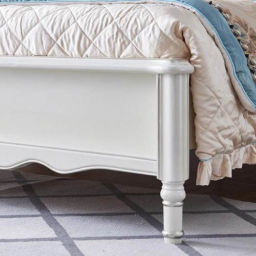 欧.式床全实FDK-6556木现主双人床卧18米床代奢华风格15m简欧烤漆 - 图1