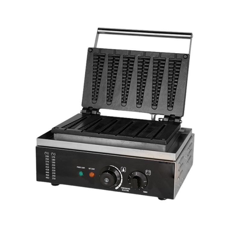 Commercial 5-compartment Christmas tree burning machine waffle oven pine tree waffle machine business stall snack equipment electric hot pancake machine