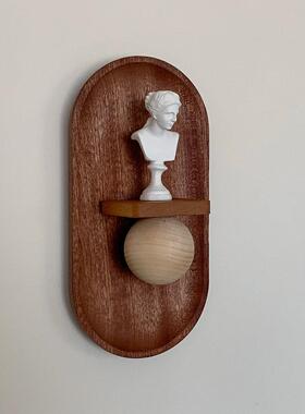 ins摆件墙面装i饰挂件创意室内壁饰软装壁挂饭厅书房中古风覆古.