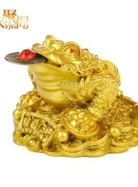 金蟾摆件三脚蟾蜍家居店铺公司开业乔迁礼品厂家直销