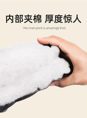 电动车挡风手把套冬季保暖防水通用电瓶车手套挡风加厚棉护手男女