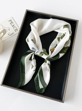 70 small square scarves and silk scarves with letter 丝巾