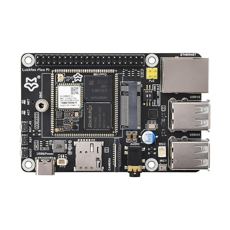 幸狐Luckfox Pico Pi RV1106 Linux开发板0.5-1TOPS算力 带4G模组 - 图3