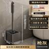 Bathroom toilet toilet perforated toilet brush holder