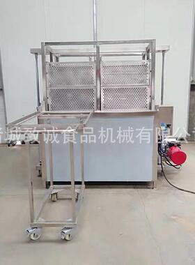双层保温漂烫池现货脱水笋片预煮机蒸汽海鲜漂烫池自动提升