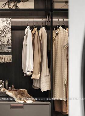 【兔毛装饰毯】样板间衣帽间摆件毛垫梳妆台装饰品衣柜装饰品