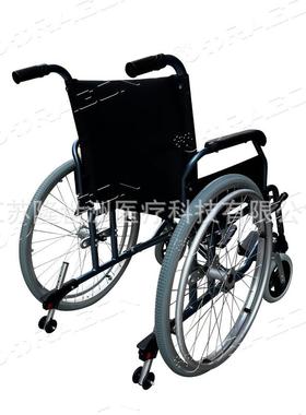 现货养老手动轮椅加固型铝合金超轻老年人出行代步折叠护理轮椅