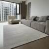 High-end minimalist carpet living room high-end light luxury beige coffee table carpet bedroom modern simple style 2025 new style