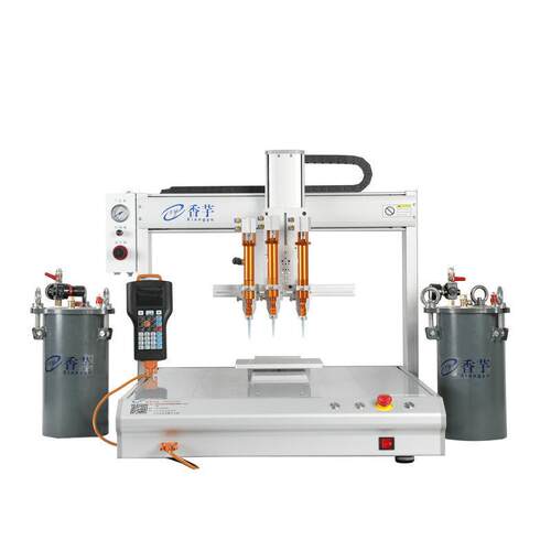 厂家供应全自动点胶机三头硅胶全自动打胶机多头自动涂胶机设备 - 图3