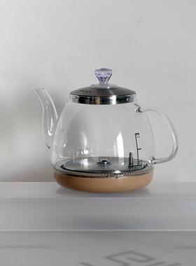 金格仕全自动电茶炉煮茶壶蒸茶壶泡茶器嵌入式茶台专用消毒锅2237