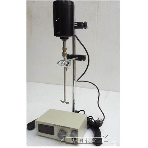 JJ-1电动搅拌器200W测速电动搅拌器电动搅拌器落地式连续作业 - 图0