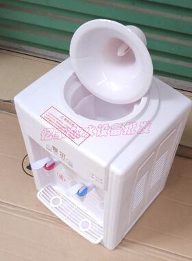 夏尔饮水机台式冷热温热立式饮水机桶装水过滤桶用连身顶盖防漏水