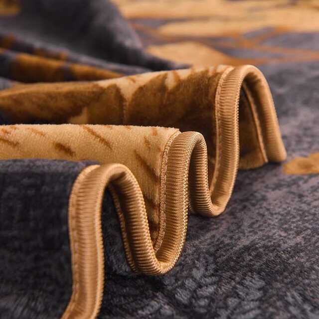 8.5 catties thickened milk velvet bed four-piece set coral velvet plus velvet warm quilt cover cover flannel sheet winter style