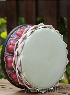 新款家用佛堂摆件奉佛像底花座陶瓷彩绘莲座音莲观花台加供高佛座