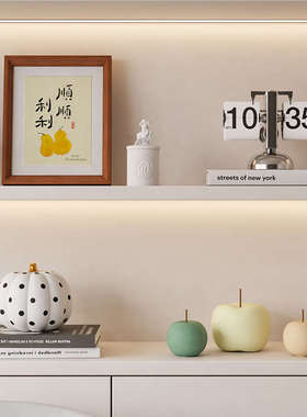 匠十三  中古奶油风创意家居装饰品电视柜客厅儿童房开放格摆件