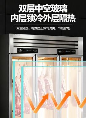 挂肉柜商用立式牛羊肉冷藏展示柜熟成柜单双门鲜肉排酸冰柜保鲜柜