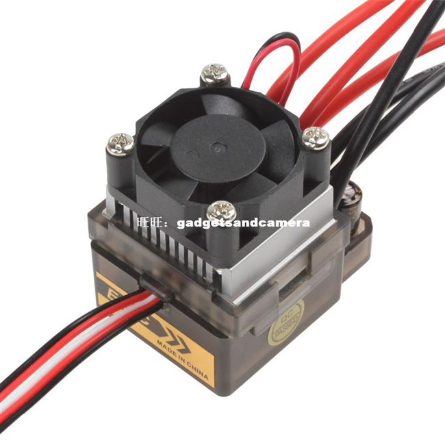 320a 72v16v esc brushed speed controller for rc car-图0