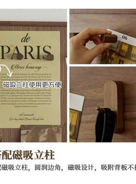 开门式电表箱盒遮挡网红实木挂画轻奢高级感置物架配电闸箱装饰画