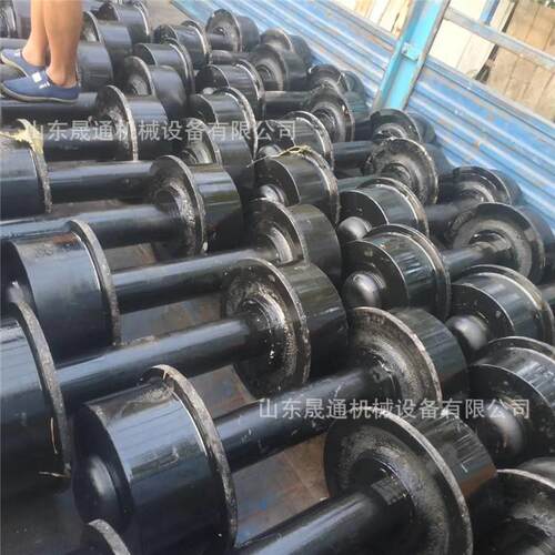 矿车轮对300mm铸钢矿车导向轮工矿防水耐磨翻斗式矿车轮子厂家 - 图2