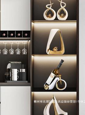 直销轻套奢酒柜摆件柜客厅款装dszxzdfw家居餐边柜子电新视装饰感