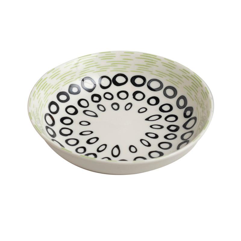 亚马逊陶瓷猫碗罐头碗零食盘幼猫专用碗猫咪食盆小猫小宠仓鼠食盒 - 图3