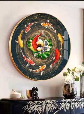 铝合金圆形钻石画外框表框十字绣相框自装圆形装饰画框带玻璃背板