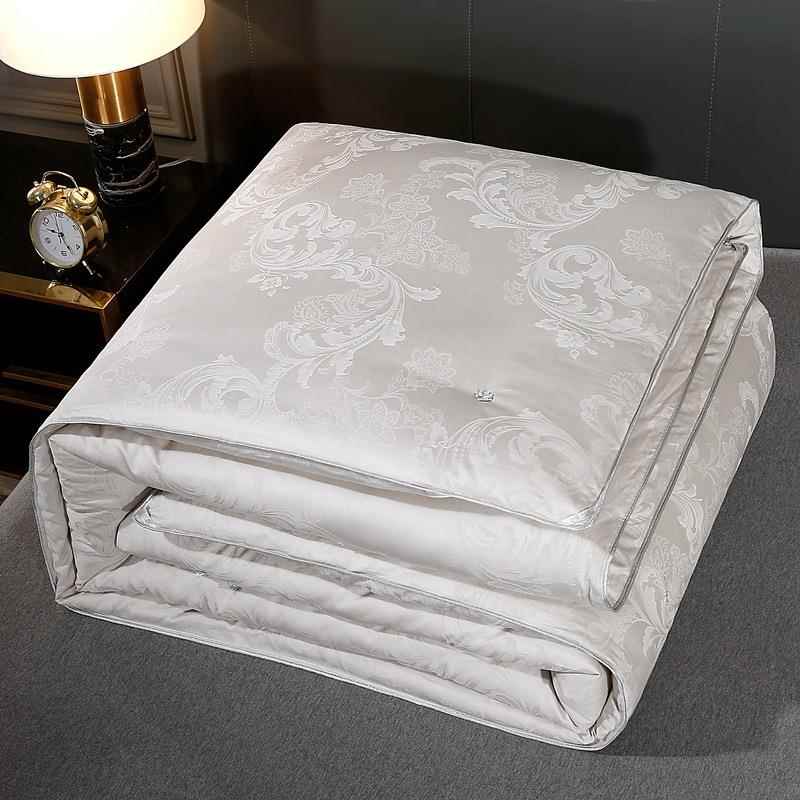 【折扣价】棉手工蚕被全棉桑蚕丝春秋纯丝被夏凉被冬单双人子母被 - 图0