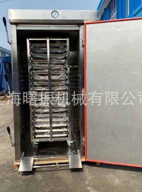 大型推车蒸房 电脑版数显定时控温 单门36盘双门72盘推车式蒸饭柜