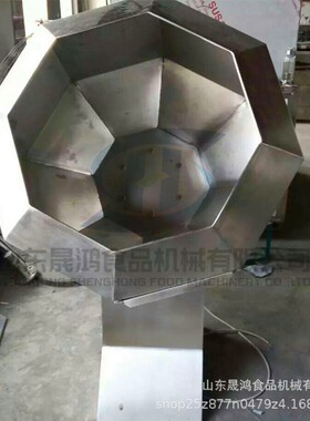 八角拌料机八角调味桶通体不锈钢一机多用调味挂浆狗粮机拌料