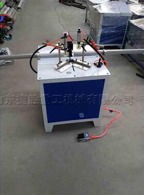 门窗铝材切割设备 建筑管材型材截断机 十字绣边框切角切割设备