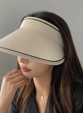 Summer Women's Open Top Sun Hat, Adult Sun Protection, Outdo