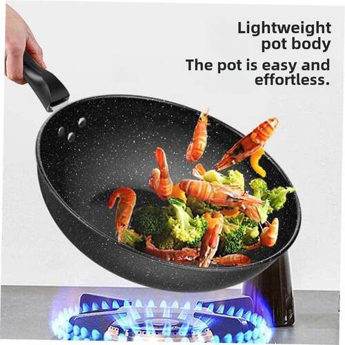 A non-stick frying pan domestic frying pan steak fry egg pan - 图2