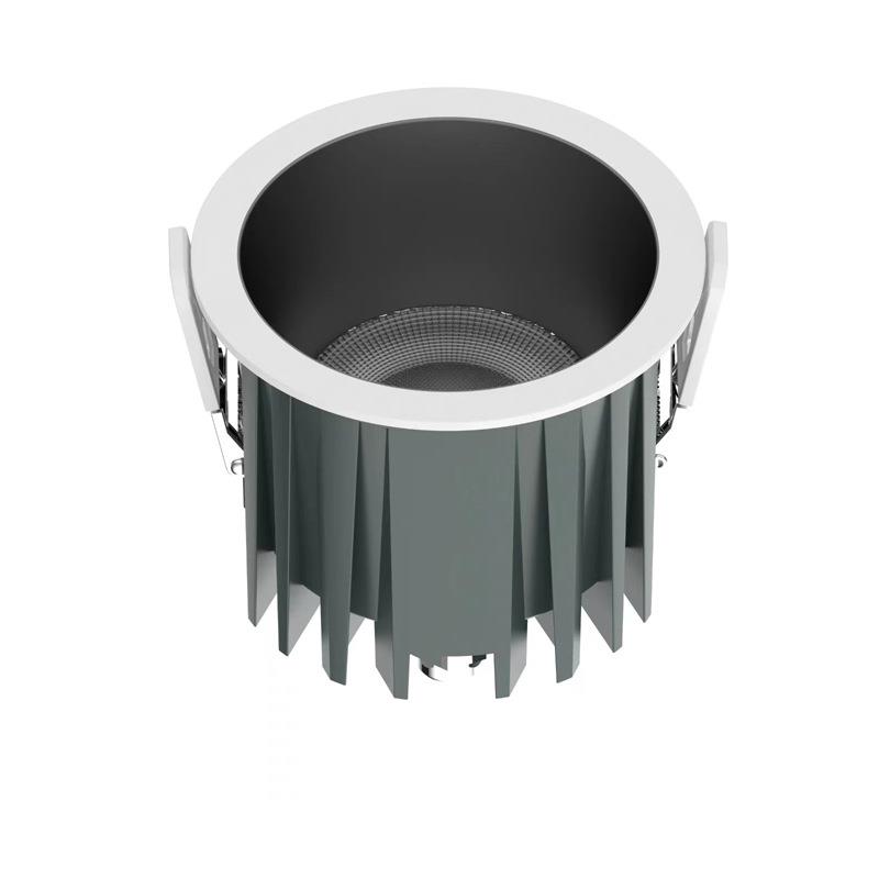 Full spectrum recessed downlight kitchen bathroom anti-fog and moisture-proof narrow side downlight project shop 20W30W40W50W